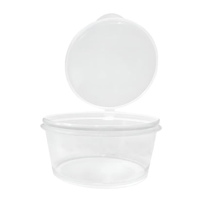 Fiesta Recyclable Portion Pots with Lids 25ml (50 Pack) (Pack of 50) • PAS-HZ576