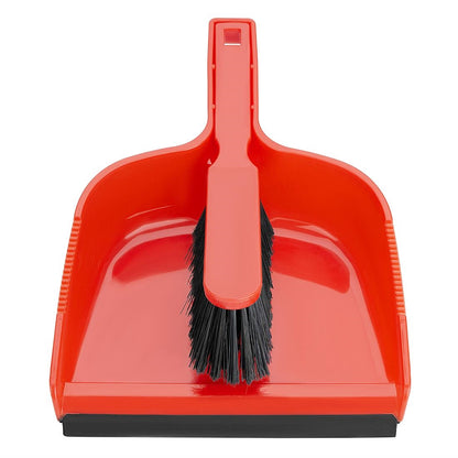 "Jantex Dustpan & Brush Set Red" • PAS-HZ840