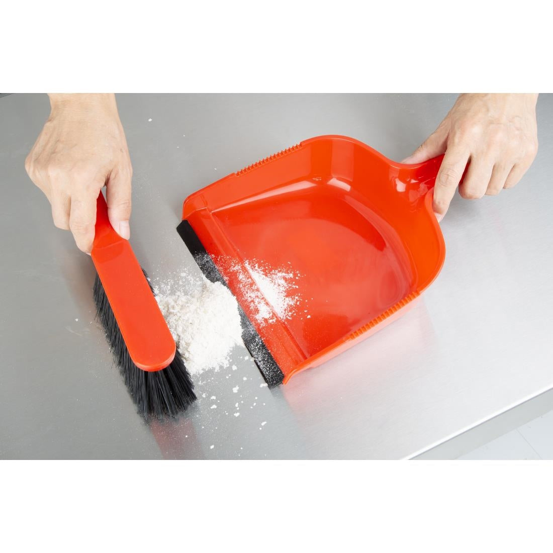 "Jantex Dustpan & Brush Set Red" • PAS-HZ840