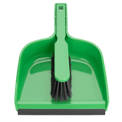 "Jantex Dustpan & Brush Set Green" • PAS-HZ841