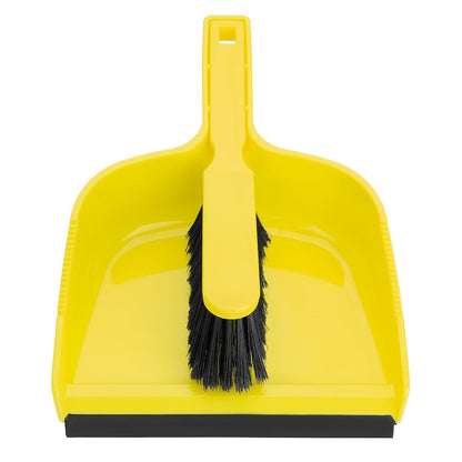 Jantex Dustpan & Brush Set Yellow • PAS-HZ842