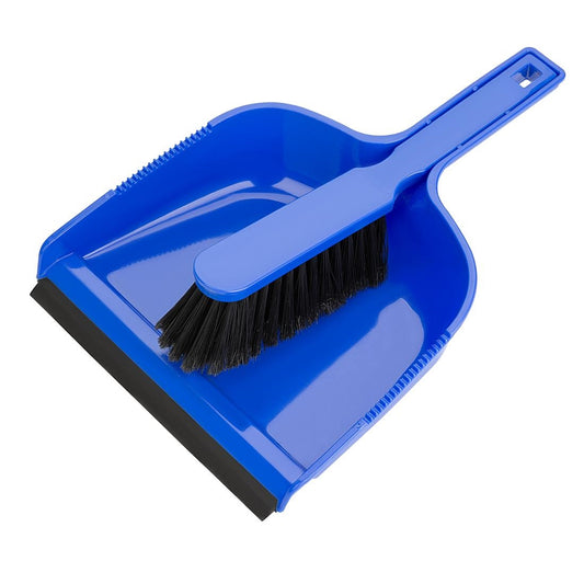 "Jantex Dustpan & Brush Set Blue" • PAS-HZ843