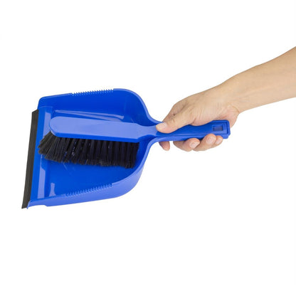 "Jantex Dustpan & Brush Set Blue" • PAS-HZ843