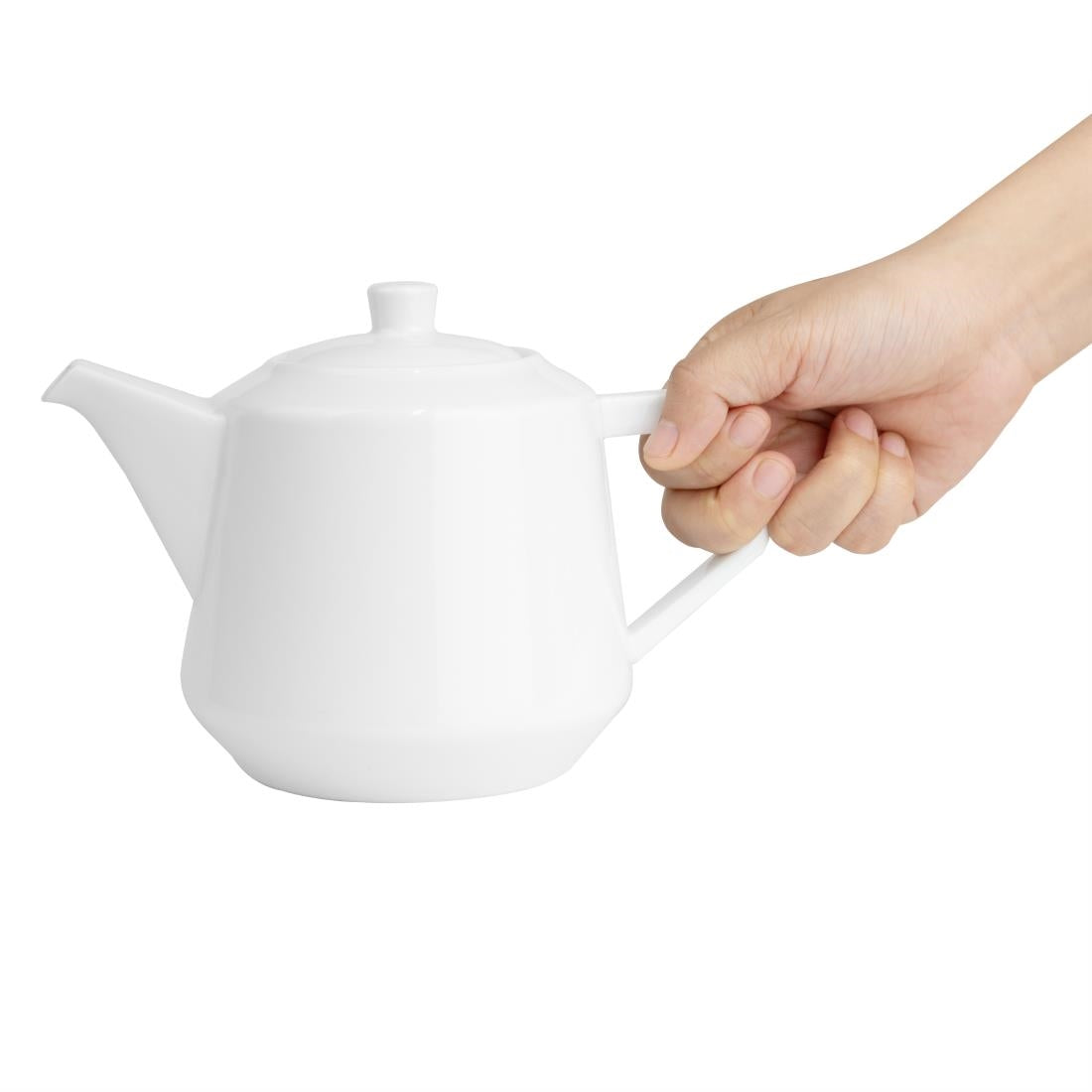 Olympia Whiteware Deco Teapot - 820ml (Box 2) • PAS-HZ864