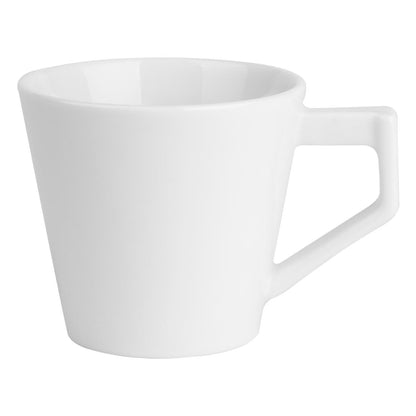 Olympia Whiteware Deco Cup - 150ml (6 Pack) (150ml | Fully Vitrified Porcelain | Pack Quantity: 6) • PAS-HZ868