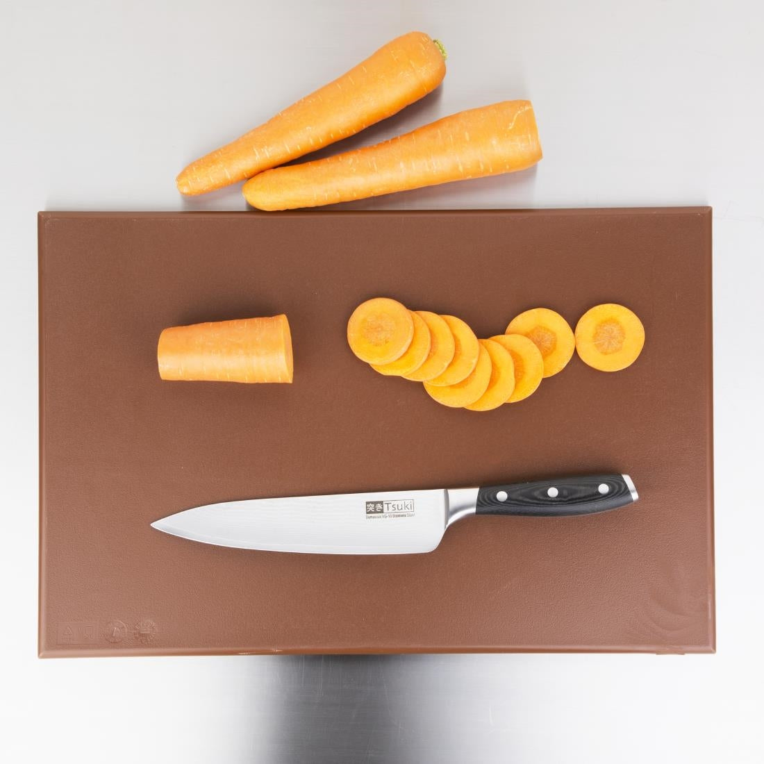 Hygiplas High Density Brown Chopping Board • PAS-P_HC864