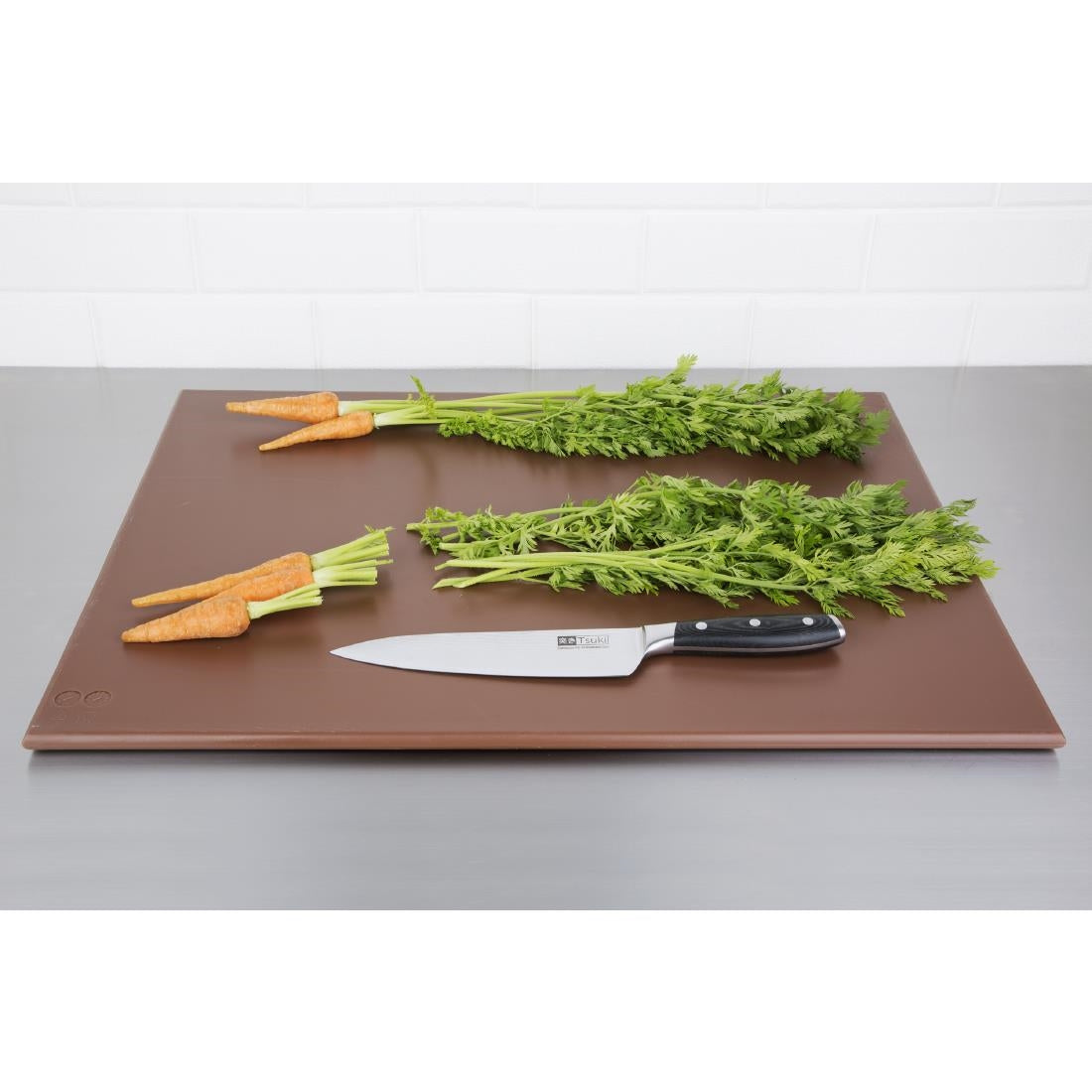 Hygiplas High Density Chopping Board Brown - 600x450x12mm • PAS-J005