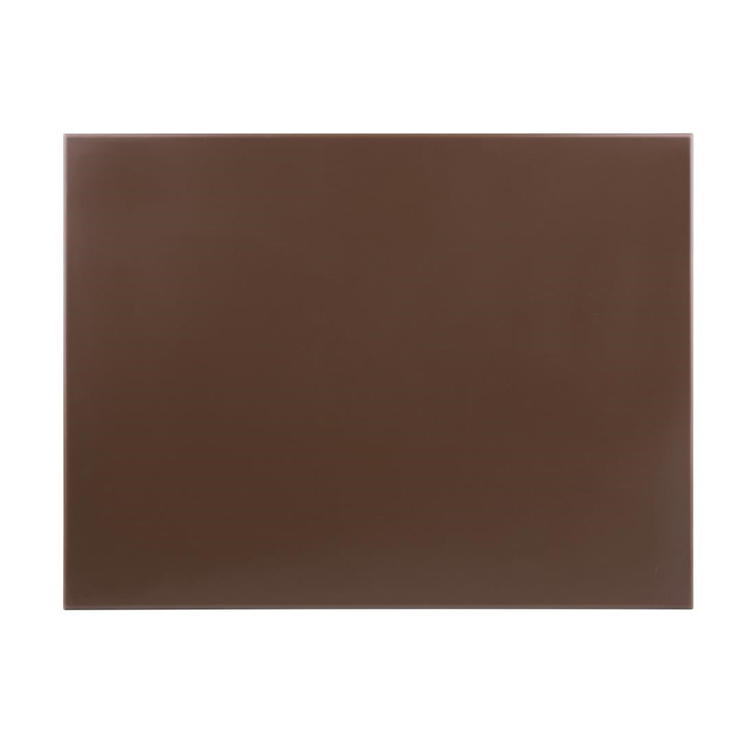 Hygiplas High Density Chopping Board Brown - 600x450x12mm • PAS-J005