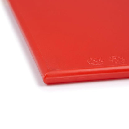 Hygiplas High Density Chopping Board Red - 450x300x12mm • PAS-J010