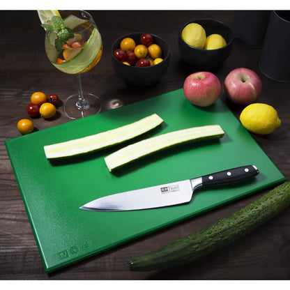 Hygiplas High Density Chopping Board Green - 450x300x12mm • PAS-J012