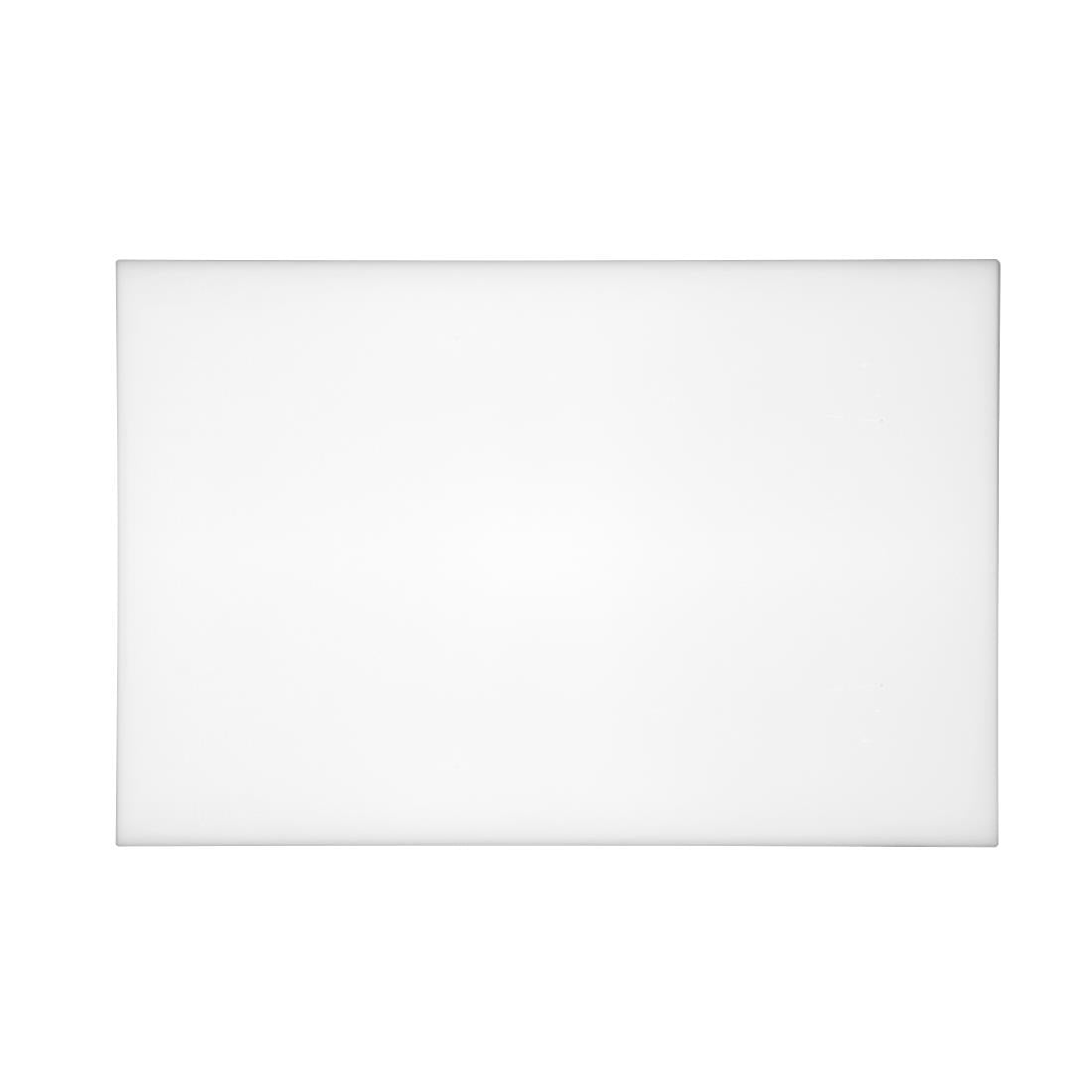 Hygiplas High Density Chopping Board White - 450x300x12mm • PAS-J016