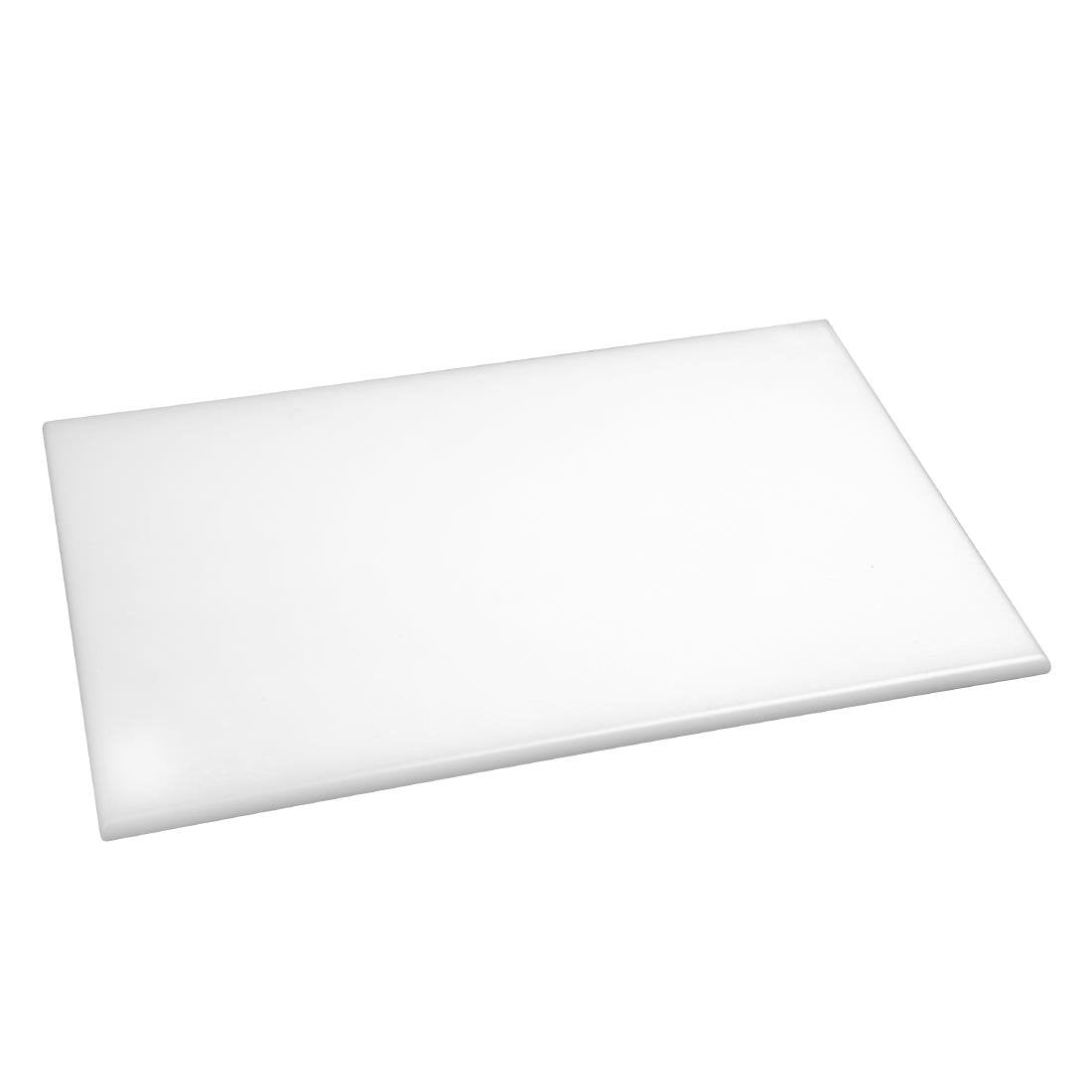 Hygiplas High Density Chopping Board White - 450x300x12mm • PAS-J016