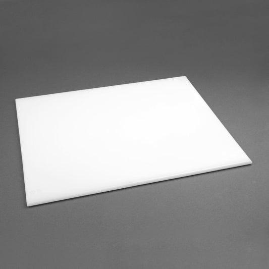 Hygiplas High Density Chopping Board White - 600x450x12mm • PAS-J017
