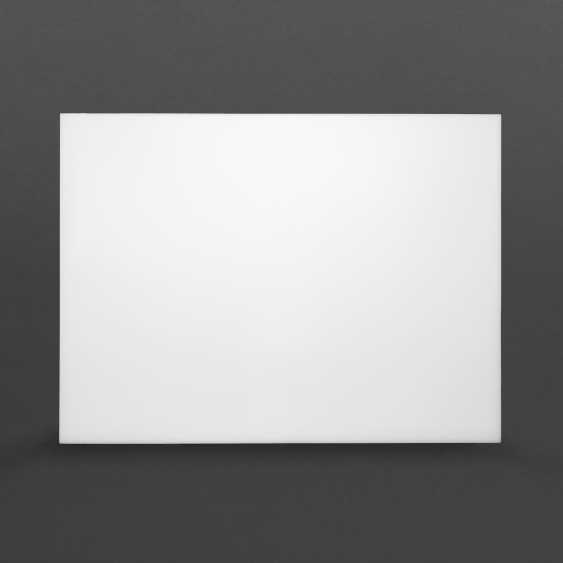 Hygiplas High Density Chopping Board White - 600x450x12mm • PAS-J017