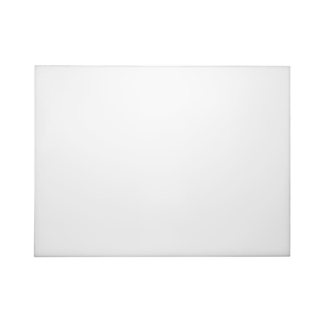 Hygiplas High Density Chopping Board White - 600x450x12mm • PAS-J017