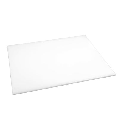 Hygiplas High Density Chopping Board White - 600x450x12mm • PAS-J017