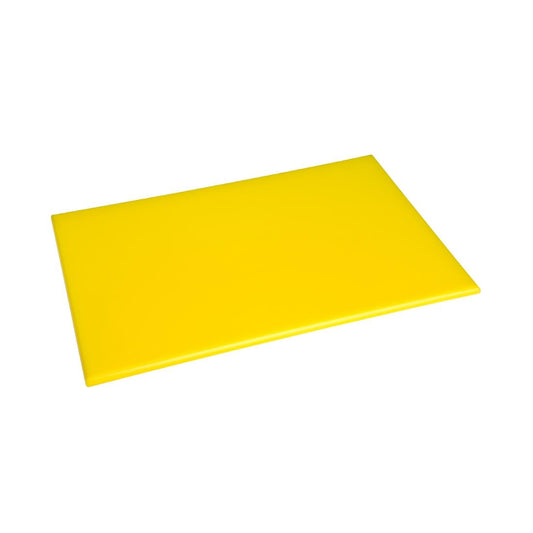 Hygiplas High Density Chopping Board Yellow - 450x300x12mm • PAS-J020