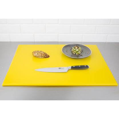 Hygiplas High Density Chopping Board Yellow - 600x450x12mm • PAS-J021