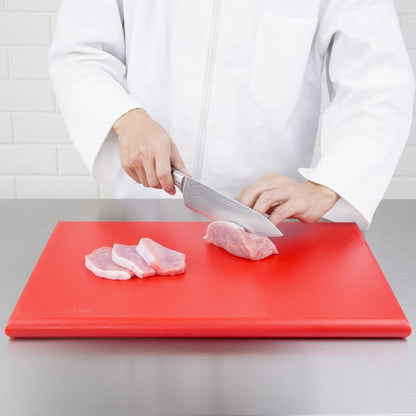 Hygiplas Extra Thick High Density Red Chopping Board • PAS-P_J034