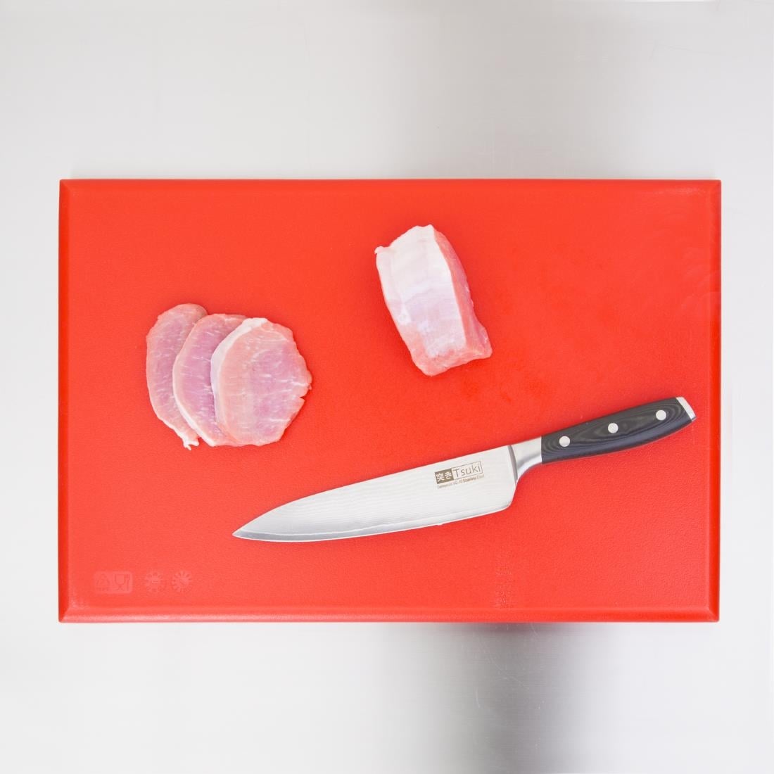 Hygiplas Extra Thick High Density Red Chopping Board • PAS-P_J034