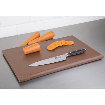 Hygiplas Extra Thick High Density Chopping Board Brown - 450x300x25mm • PAS-J035