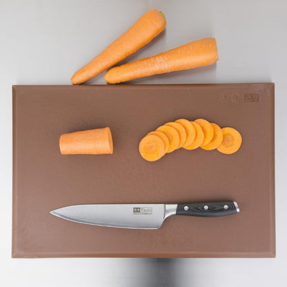 Hygiplas Extra Thick High Density Brown Chopping Board • PAS-P_J035