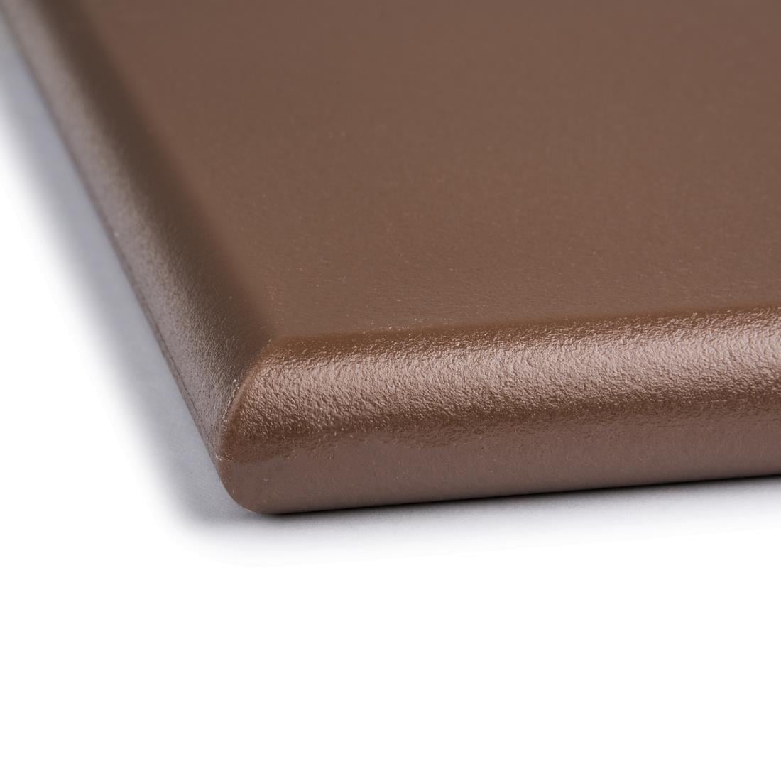 Hygiplas Extra Thick High Density Brown Chopping Board • PAS-P_J035