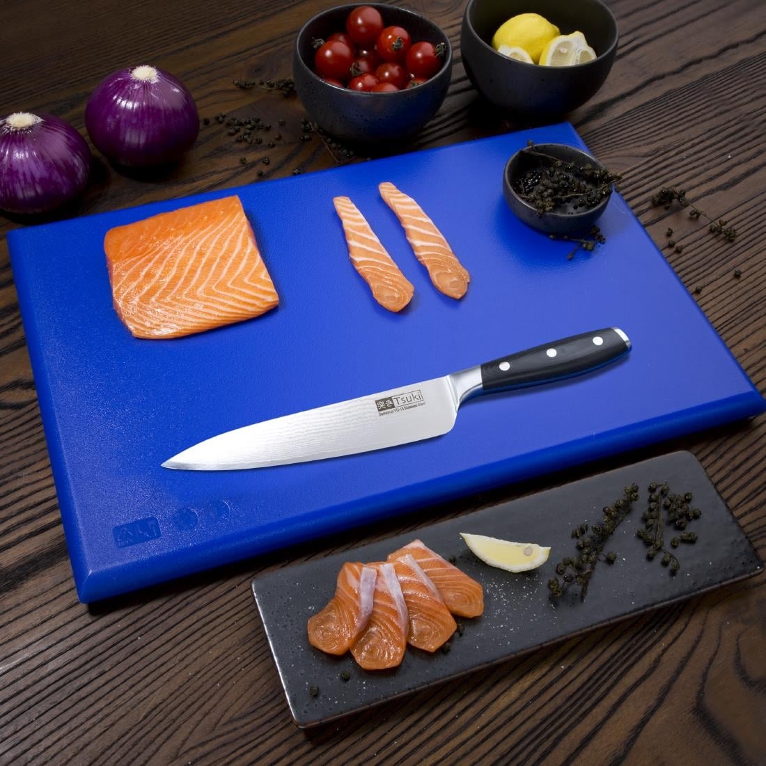 Hygiplas Extra Thick High Density Blue Chopping Board • PAS-P_J036