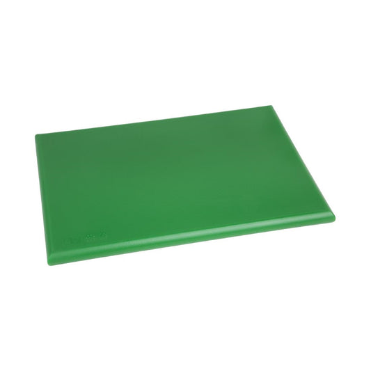 Hygiplas Extra Thick High Density Chopping Board Green - 450x300x25mm • PAS-J037