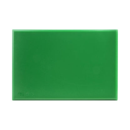 Hygiplas Extra Thick High Density Chopping Board Green - 450x300x25mm • PAS-J037