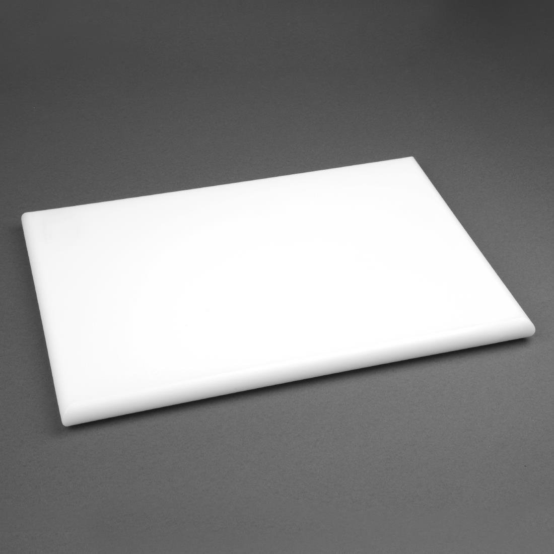 Hygiplas Extra Thick High Density Chopping Board White - 450x300x25mm • PAS-J038