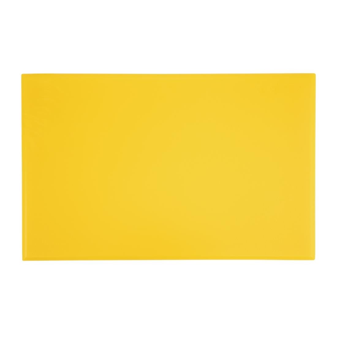Hygiplas Extra Thick High Density Yellow Chopping Board • PAS-P_J039