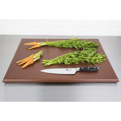 Hygiplas Extra Thick High Density Chopping Board Brown - 600x450x25mm • PAS-J041