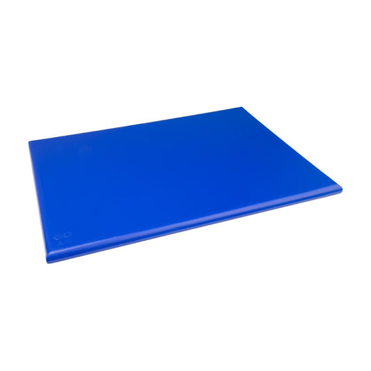 Hygiplas Extra Thick High Density Chopping Board Blue - 600x450x25mm • PAS-J042
