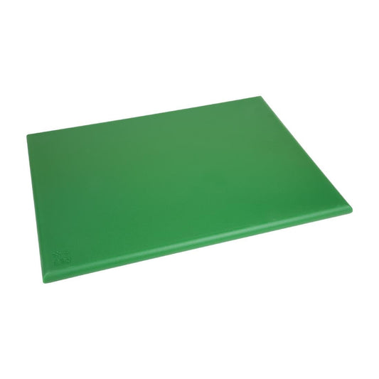 Hygiplas Extra Thick High Density Chopping Board Green - 600x450x25mm • PAS-J043