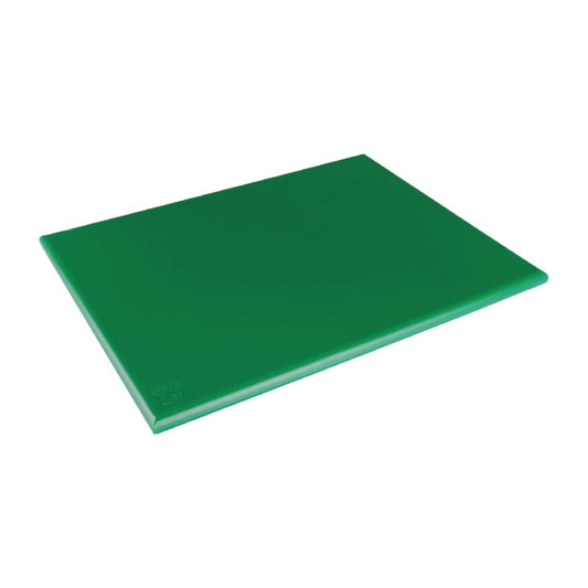Hygiplas Extra Thick Low Density Chopping Board Green - 600x450x20mm • PAS-HC876