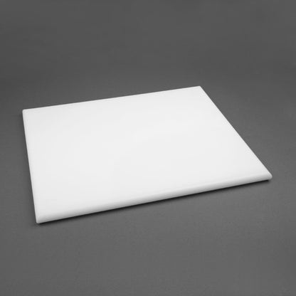 Hygiplas Extra Thick High Density Chopping Board White - 600x450x25mm • PAS-J044