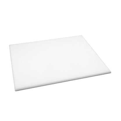 Hygiplas Extra Thick High Density Chopping Board White - 600x450x25mm • PAS-J044