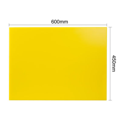 Hygiplas Extra Thick High Density Chopping Board Yellow - 600x450x25mm • PAS-J045