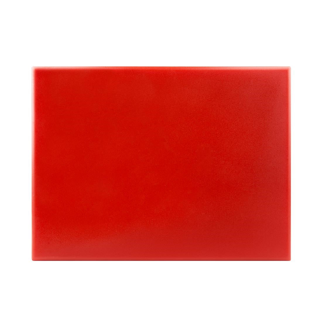 Hygiplas Extra Thick High Density Chopping Board Red - 600x450x25mm • PAS-J047
