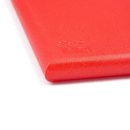 Hygiplas Extra Thick High Density Chopping Board Red - 600x450x25mm • PAS-J047