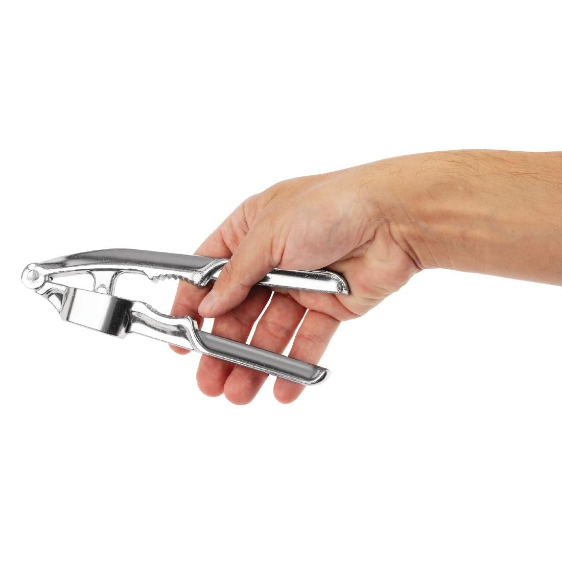 Vogue Aluminium Garlic Press (189(L)x145(W)x13.5(H)mm) • PAS-GN569
