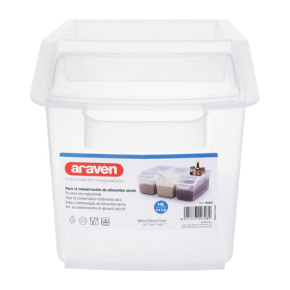 Araven Koala Ingredient Bin 14Ltr • PAS-J225