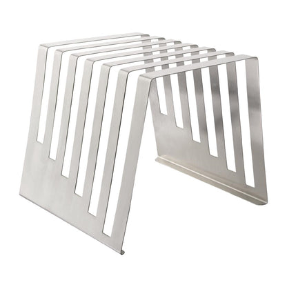 Hygiplas Stianless Steel Tiered Chopping Board Rack - 6x 15mm Slots • PAS-J251