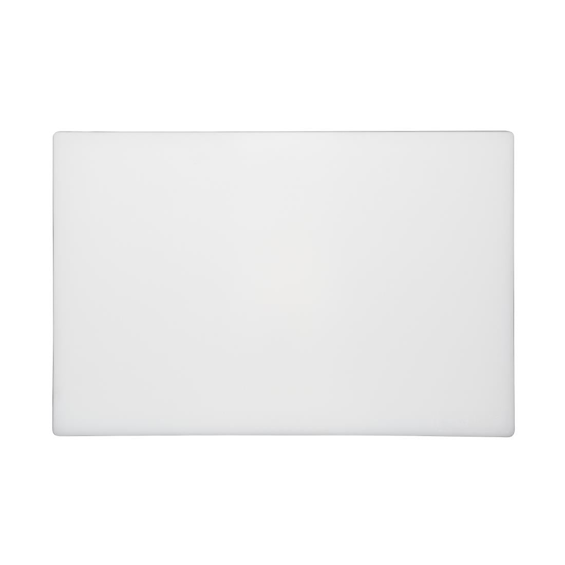Hygiplas Low Density Chopping Board White - 305x229x12mm • PAS-GH795