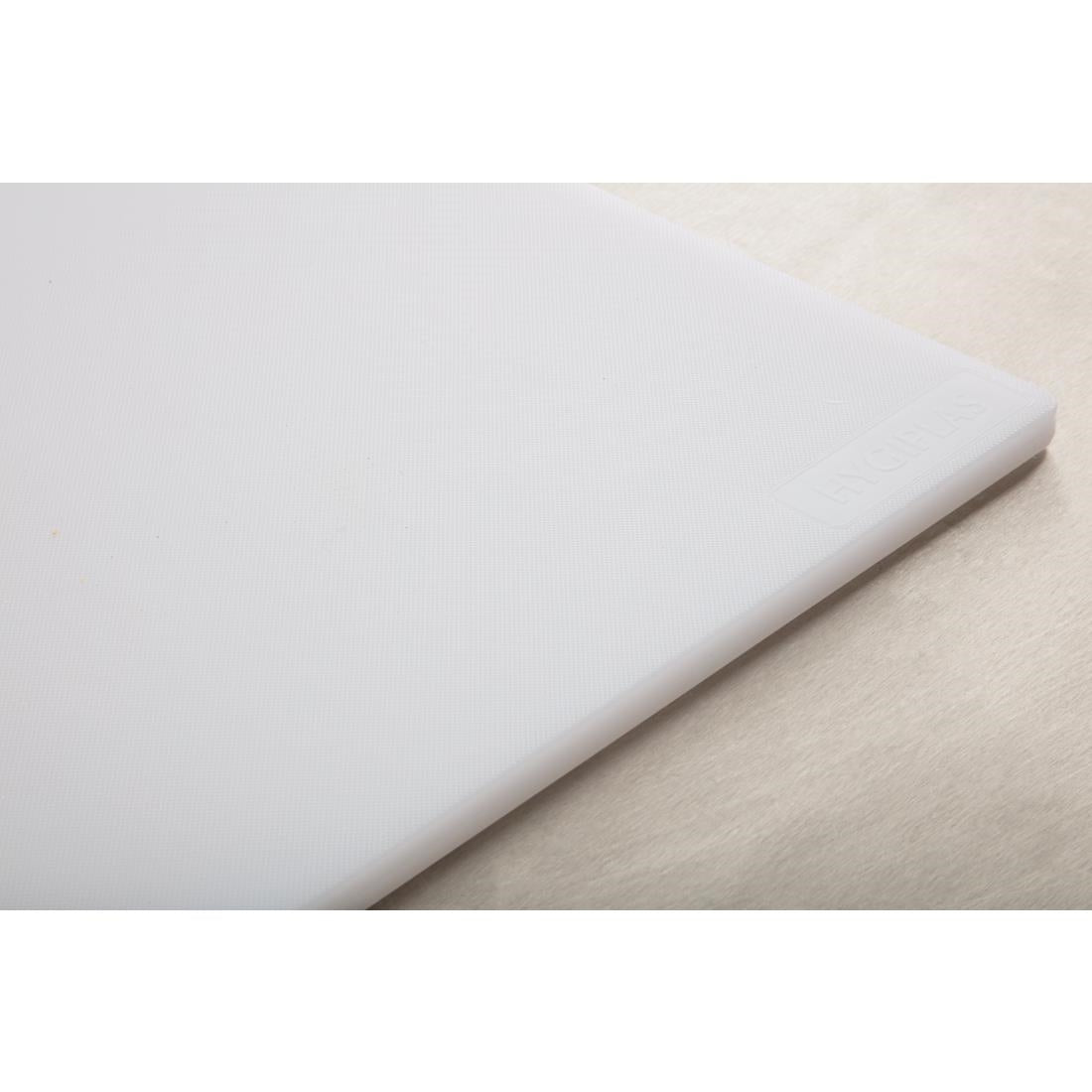 Hygiplas Low Density Chopping Board White - 450x300x10mm • PAS-J252