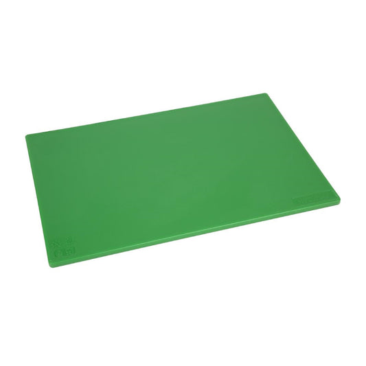 Hygiplas Low Density Chopping Board Green - 450x300x10mm • PAS-J253
