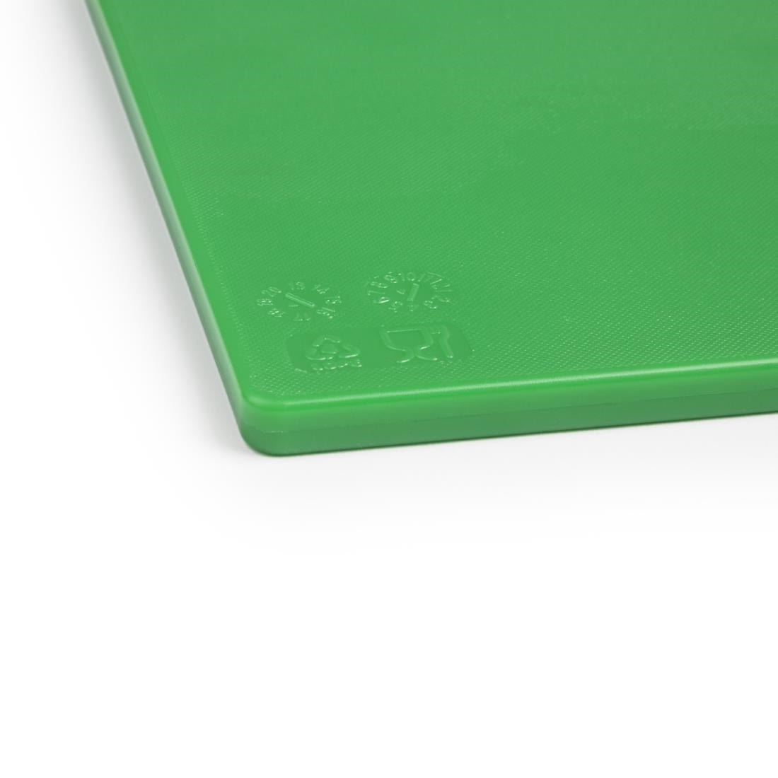 Hygiplas Low Density Chopping Board Green - 450x300x10mm • PAS-J253