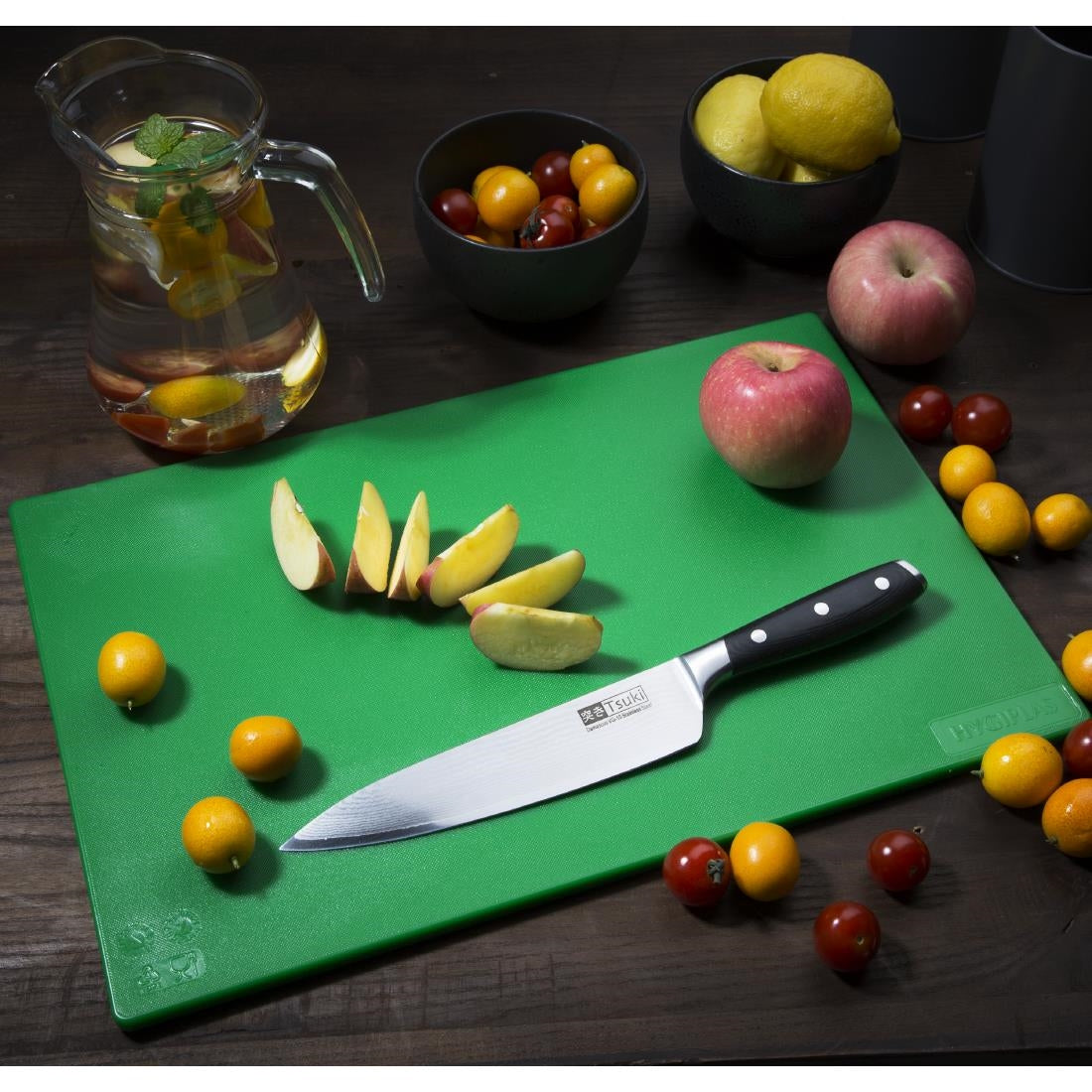 Hygiplas Low Density Green Chopping Board • PAS-P_GH793