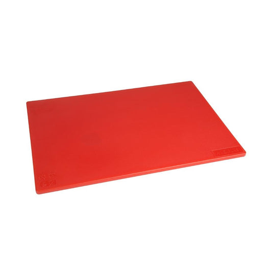 Hygiplas Low Density Chopping Board Red - 450x300x10mm • PAS-J255